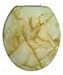 Trimmer Marblized Molded Wood Toilet Seats