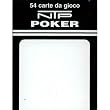 NTP Poker Bianco Standard Index Plastic Playing Cards (White)