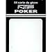 NTP Poker Bianco Standard Index Plastic Playing Cards (White)