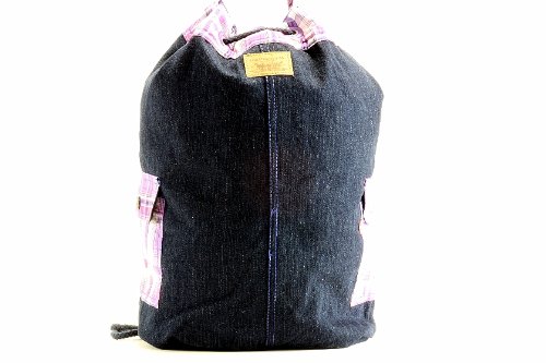 Levi's Girl's Top Drawstring Cotton Denim Tote Bag