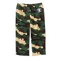 Toddler Boys Grandma Pants Camouflage Pants - Green/ Black