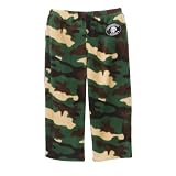 Toddler Boys' Grandma Pants Camouflage Pants - Green/ Black