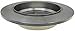 ACDelco Professional 18A2389 (19183599) Rear Drum In-Hat Disc Brake Rotor