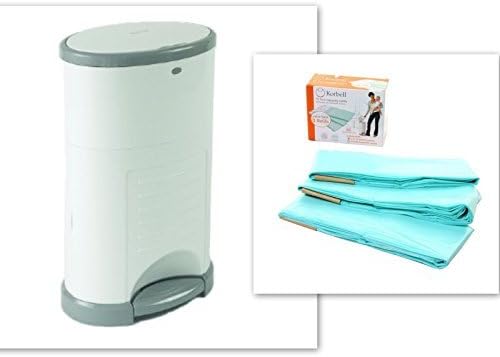 Korbell Hygenic Nappy Bin Starter Pack 15L by Direct4Baby Limited