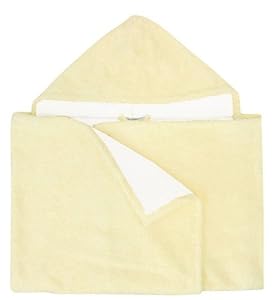 American Terry Co. Kids Hooded Organic Towel - Natural/Soft White-One Size