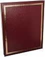 Pioneer Jumbo Family Memory Album, 11 3/4x14" Scrapbook with 50 Archival Buff Colored Pages, Burgundy Covers