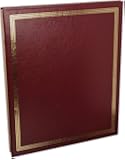Pioneer Jumbo Family Memory Album, 11 3/4x14" Scrapbook with 50 Archival Buff Colored Pages, Burgundy Covers