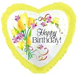 CTI Industries Bday Yellow Floral 18IN 5 / Pack #214103C - B0016L4KDK