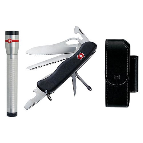 Aaa Led One Hand Trekker Lg. by Victorinox