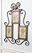 23" Antique-Style Scroll Triple Frame Photo Holder