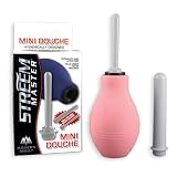 Streem Master Mini Douche, Pink w/Grey Nozzles