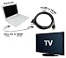 Mini-DVI MINI DVI to HDMI Adapter with 6ft HDMI Cable for Macintosh For LCD HDTV