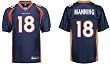 NFL Gear - Peyton Manning #18 Denver Broncos 2012 NFL Jersey Blue Football Jerseys (Logos, Name, Number are sewn)