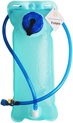 FOLOTE 2 Liter Hydration Backpack Reservoirs System Bladder Water Bag