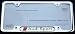 Genuine Audi Sport Polished Chrome License Frames