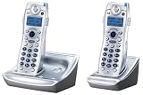 Thomson 28111EE2 DECT 6.0 Dual Handset Expandable System with Caller ID