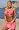 P258 Coral Floral Skirted Bikini TOP ONLY Size: M bikini top