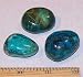 Tumbled Chrysocolla "A" (3/4" - 1") "Egg Shaped" - 1pc.