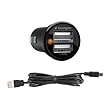 Kindle Fire PowerBolt Duo USB Car Charger with USB Cable by Kensington