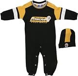 Pittsburgh Steelers Infant Coverall & Cap Set - 24 months