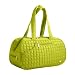 Lime Green Lug Tugboat Mini Duffel Bag: drawstring inside bag