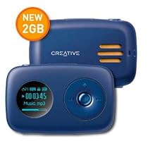 Creative Zen Stone Plus 2 GB MP3 Player (Dark Blue)