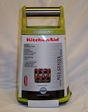 KitchenAid Green Pear Box Grater with coverved container