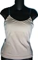 CAPEZIO Adult Clear Adjustable Strap Nude Camisole Dance Top Womens Medium