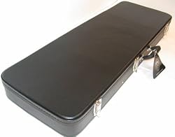 Kaces Black 5-Ply Hardshell Wood Electric Guitar Case