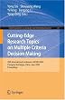 Cutting-Edge Research Topics on Multiple Criteria Decision Making: 20th International Conference, MCDM 2009, Chengdu/Jiuzhaigou, China, June 21-26, ... in Computer and Information Science)