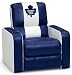DreamSeat Toronto Maple Leafs NHL Leather Recliner