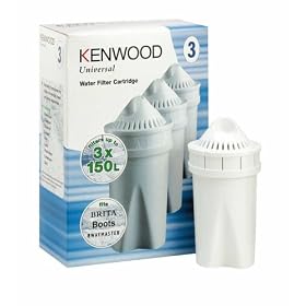 Kenwood 3 Pack Universal water filter cartridges