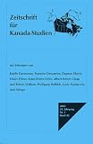 Produkt-Bild: Zeitschrift f&uuml;r Kanada-Studien: 23. Jahrgang Nr. 1: BD 42