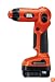 Black & Decker XD1200K 12-Volt Ni-Cad 1/4-Inch Hex Cordless 5-Position Drill/Driver Kit