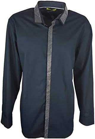 I.N.C International Concepts Long Sleeve Shirt Black, XXLarge