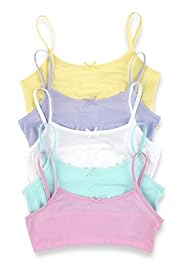 5 Pack Cotton Rich Assorted Crop Tops