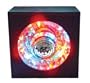 5" Square Rotating Mirror Ball Accent Light