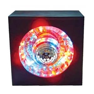 5 Square Bright LED Light Mirror Ball Party Lights by 