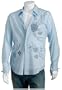 Earl Jean Men's Classic Basic Solid Chiff Shirt, Large