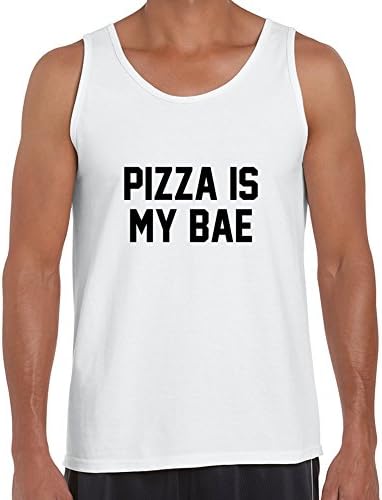 Custom Off-the-record Pizza Is My Bae Created T Shirt In White Men Cotton Small