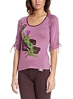 Mamatayoe Camiseta Manga Corta Buganvilla (Malva)