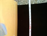 4.5" wide Black Velvet Projection Screen Border Tape (make a border with this)