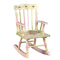 Teamson Girl's Rocker - Crackle Finish