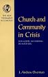 Church and Community in Crisis: The Gospel According to Matthew (New Testament in Context)