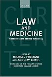 Law and Medicine: Current Legal Issues 2000 Volume 3 Law and Medicine: Current Legal Issues 2000 Volume 3
