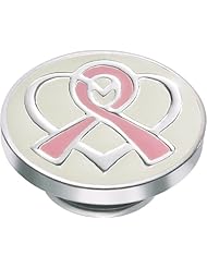 Kameleon Pink Ribbon & Silver Heart JewelPop KJP119