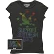 Lynyrd Skynyrd - Support Southern Rock Ladies T-Shirt