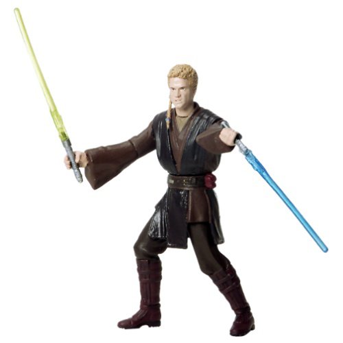 41NTC62VEZL Star Wars Attack Of The Clones Figure: Anakin Skywalker (hanger Duel)
