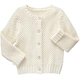 ジンボリー GYMBOREE/ ワッフルニットカーディガン アイボリー トップスカーディガン S【並行輸入】