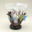 Imperial Butterfly Square Vase